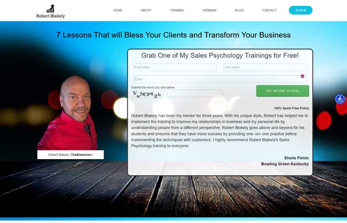 Robert Bkalely - Sales Psychology Coach